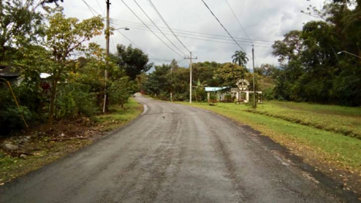 After hairpin and crossing the river you will come to the town of Caldera After hairpin and crossing the river you will come to the town of Caldera