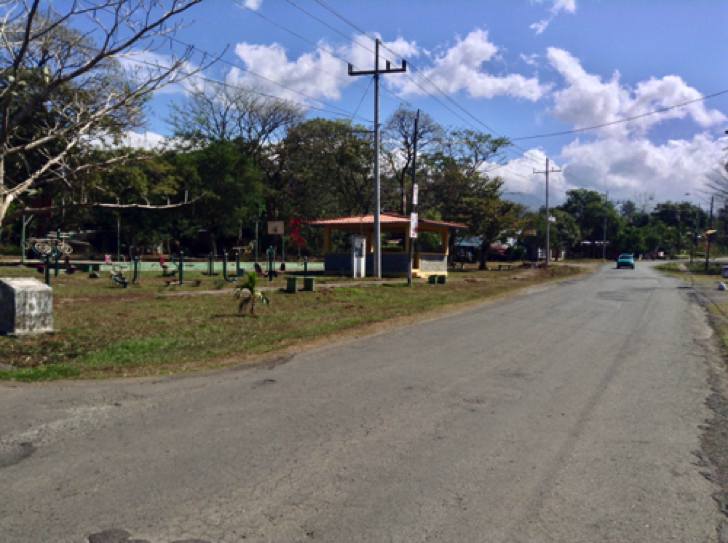 Small Park on the left Small Park on the left